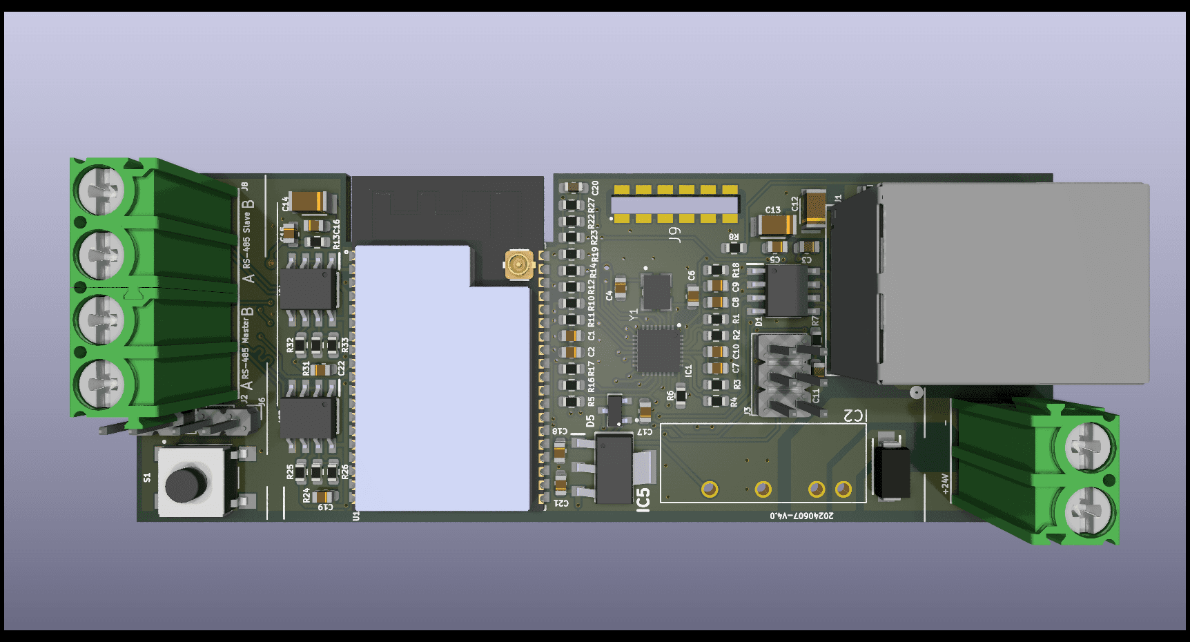 Industrial Connection Gateway based on ESP32